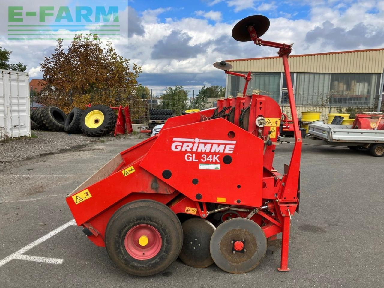 Grimme GL 34K - Arracheuse de pommes de terre: photos 5 Grimme GL 34K - Arracheuse de pommes de terre: photos 5