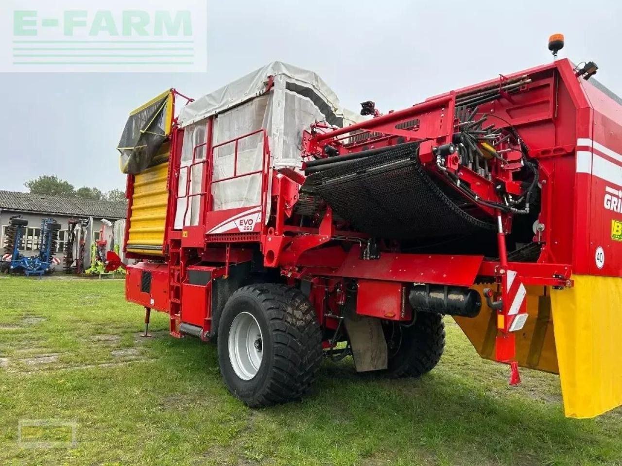 Arracheuse de pommes de terre Grimme evo 260: photos 7