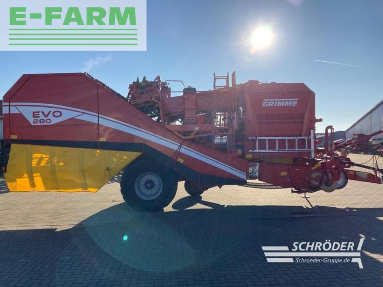 Grimme evo 280 - Arracheuse de pommes de terre: photos 4 Grimme evo 280 - Arracheuse de pommes de terre: photos 4