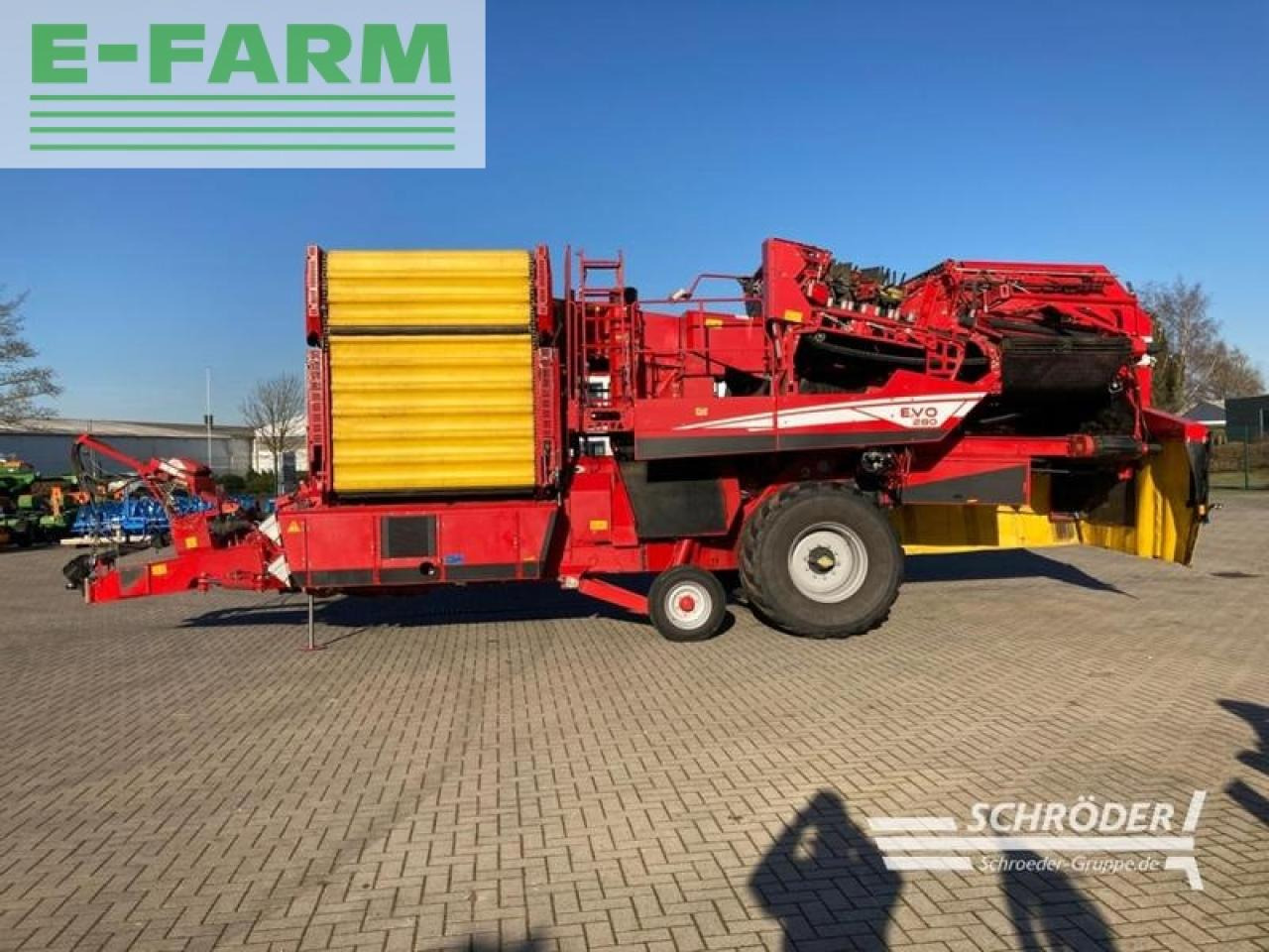 Grimme evo 280 - Arracheuse de pommes de terre: photos 2 Grimme evo 280 - Arracheuse de pommes de terre: photos 2