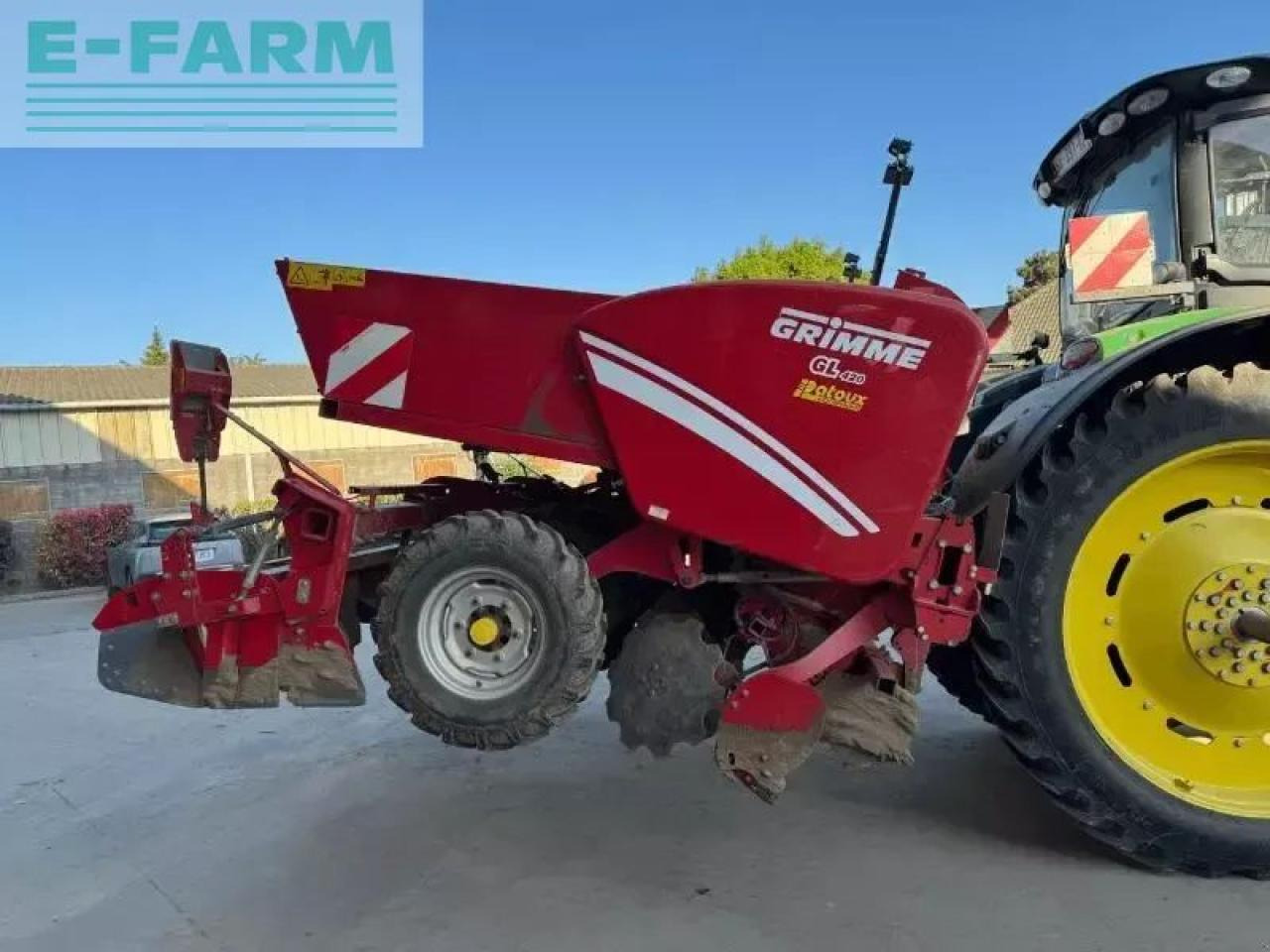Grimme gl420 - Arracheuse de pommes de terre: photos 4 Grimme gl420 - Arracheuse de pommes de terre: photos 4