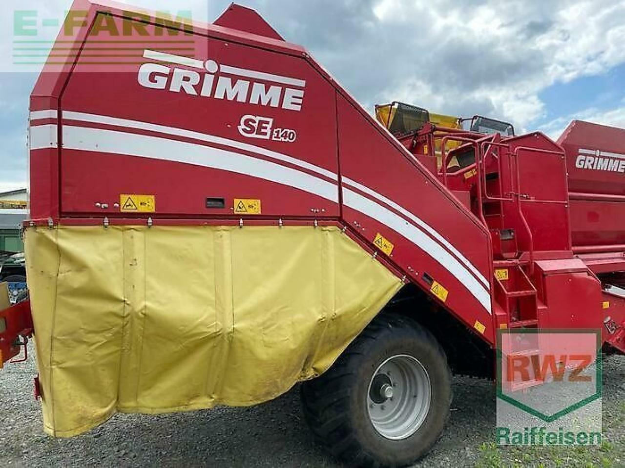 Grimme kartoffelvollernter - Arracheuse de pommes de terre: photos 4 Grimme kartoffelvollernter - Arracheuse de pommes de terre: photos 4