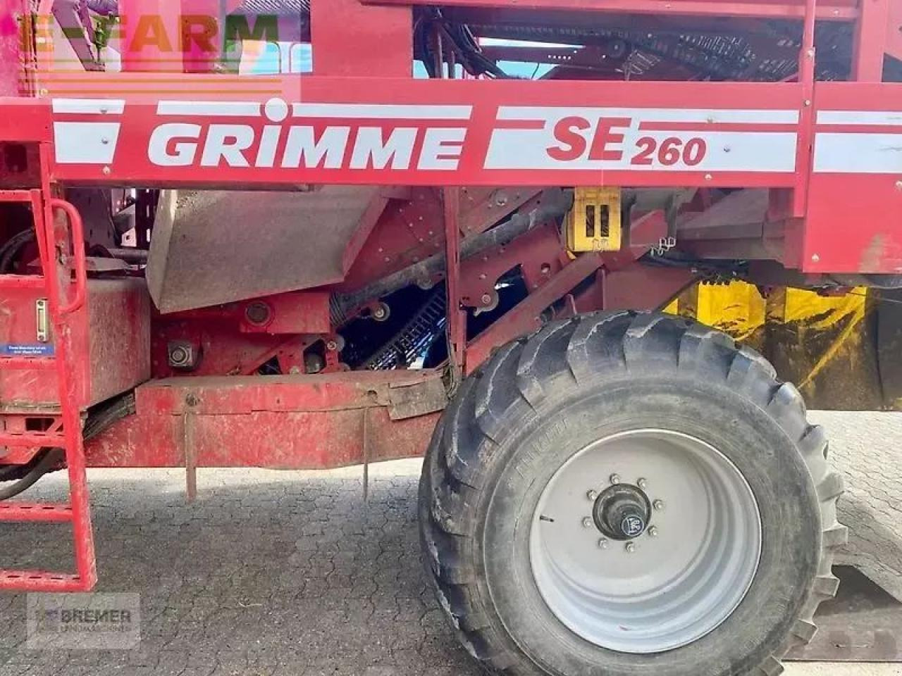 Grimme se 260 ub, erst 480 ha gerodet - Arracheuse de pommes de terre: photos 5 Grimme se 260 ub, erst 480 ha gerodet - Arracheuse de pommes de terre: photos 5