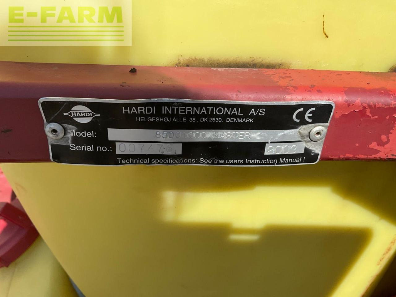 Pulvérisateur traîné Hardi Master: photos 9
