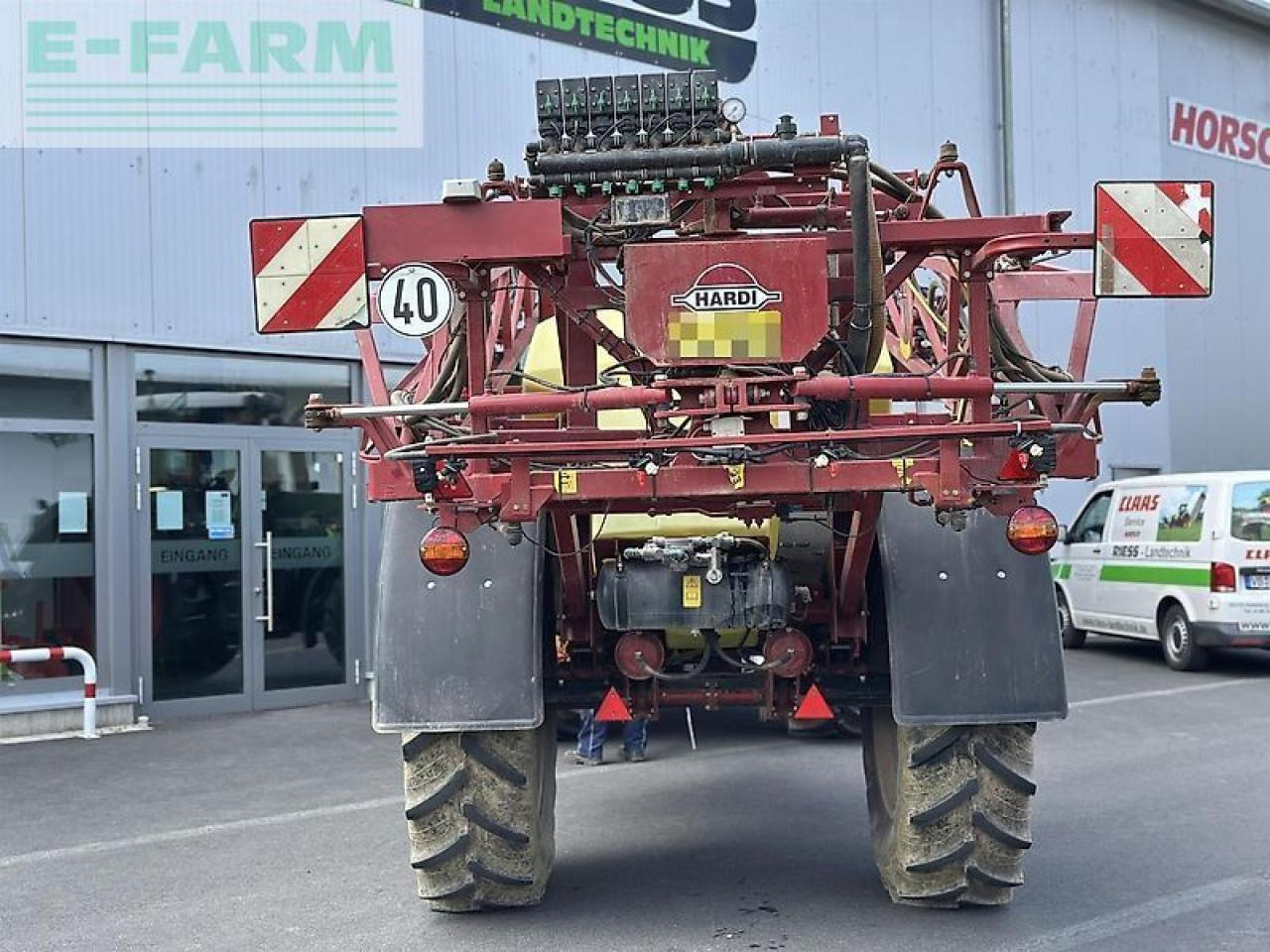 Hardi navigator 4000 21m - Pulvérisateur traîné: photos 3 Hardi navigator 4000 21m - Pulvérisateur traîné: photos 3