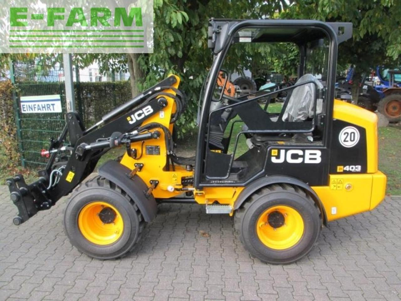 JCB 403 - Chargeuse sur pneus: photos 1 JCB 403 - Chargeuse sur pneus: photos 1