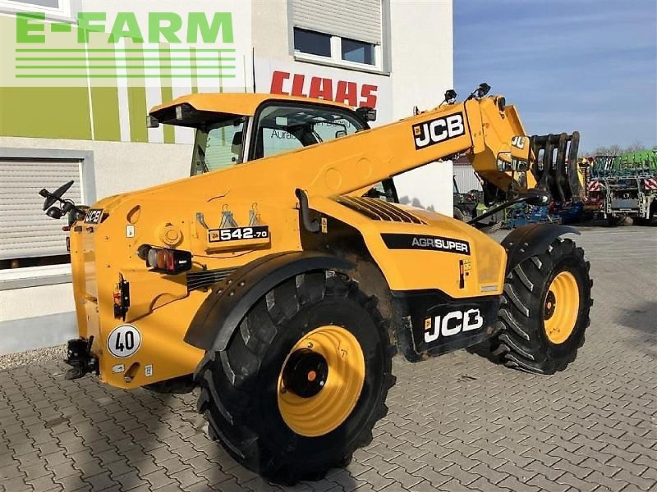 Mini pelle JCB 542-70 agrisuper: photos 11