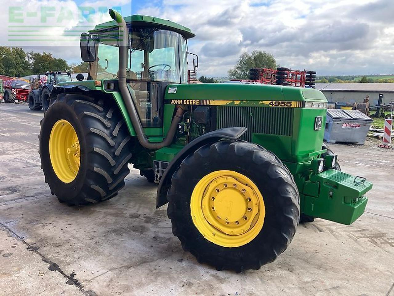Tracteur agricole John Deere 4955: photos 8