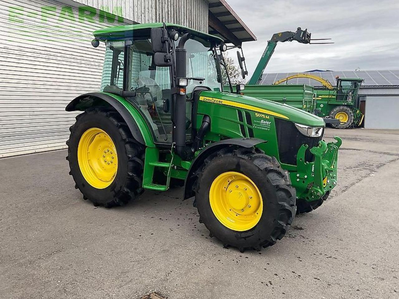 John Deere 5075 m - Tracteur agricole: photos 2 John Deere 5075 m - Tracteur agricole: photos 2