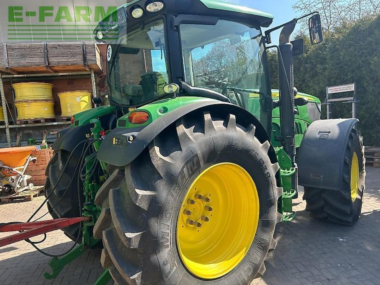 John Deere 6150r - getriebe instandgesetzt + neue bereifung ! - Tracteur agricole: photos 3 John Deere 6150r - getriebe instandgesetzt + neue bereifung ! - Tracteur agricole: photos 3