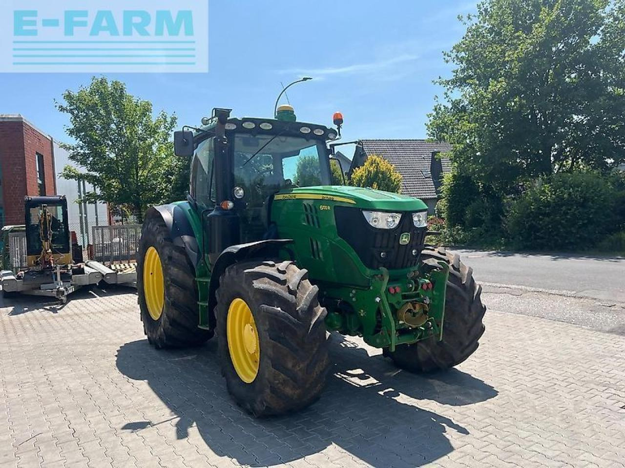 Tracteur agricole John Deere 6155 r: photos 9