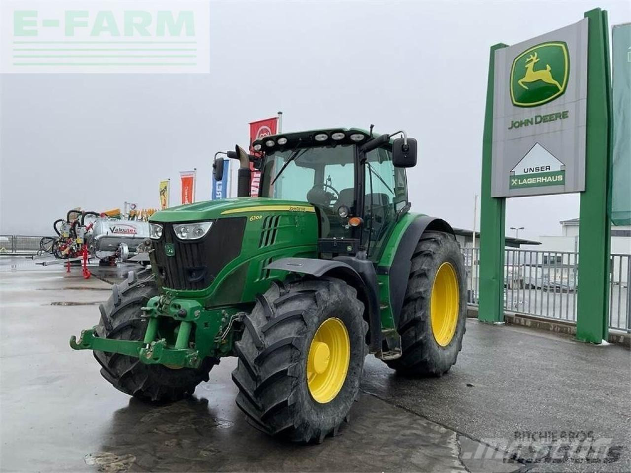 John Deere 6210r - Tracteur agricole: photos 1 John Deere 6210r - Tracteur agricole: photos 1