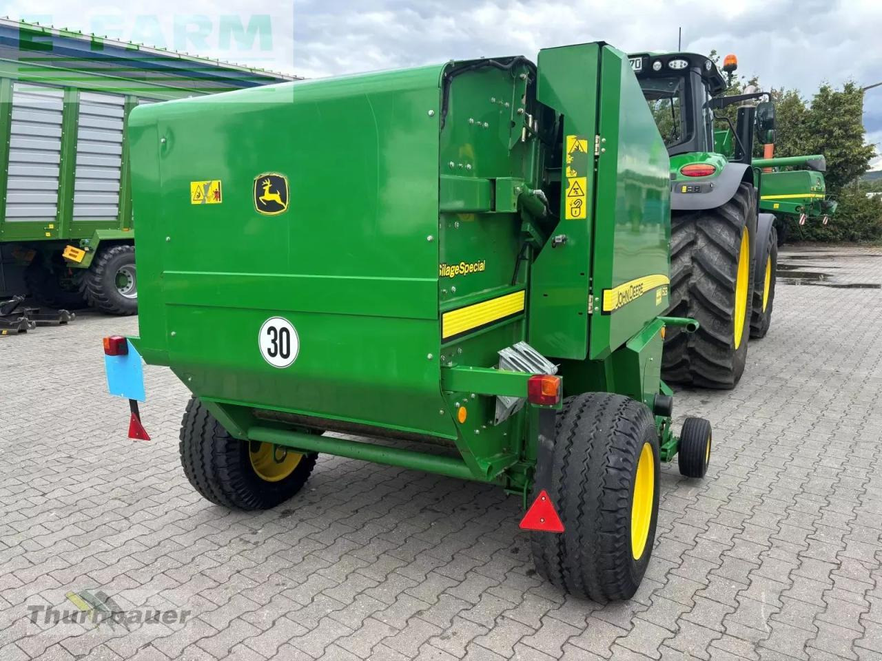 John Deere 623 - Presse à balles cubiques: photos 4 John Deere 623 - Presse à balles cubiques: photos 4