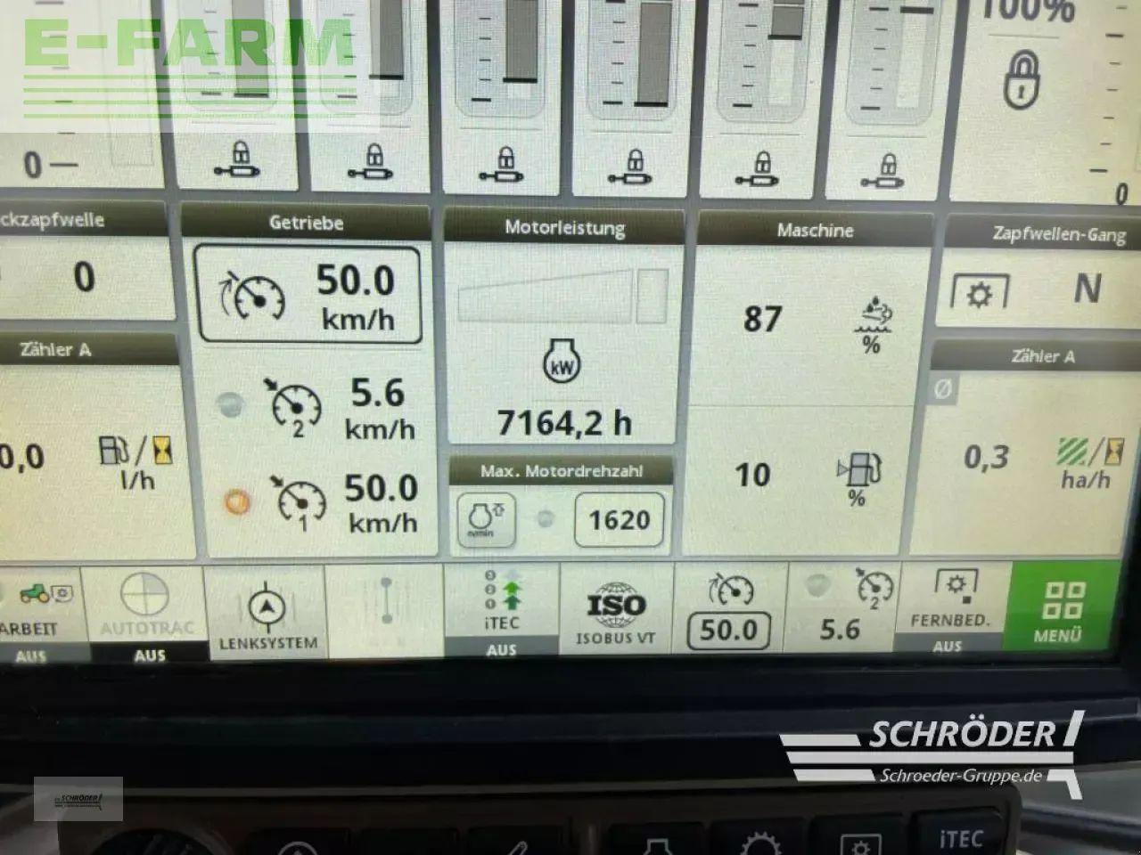 Tracteur agricole John Deere 6250 r: photos 13 Tracteur agricole John Deere 6250 r: photos 13