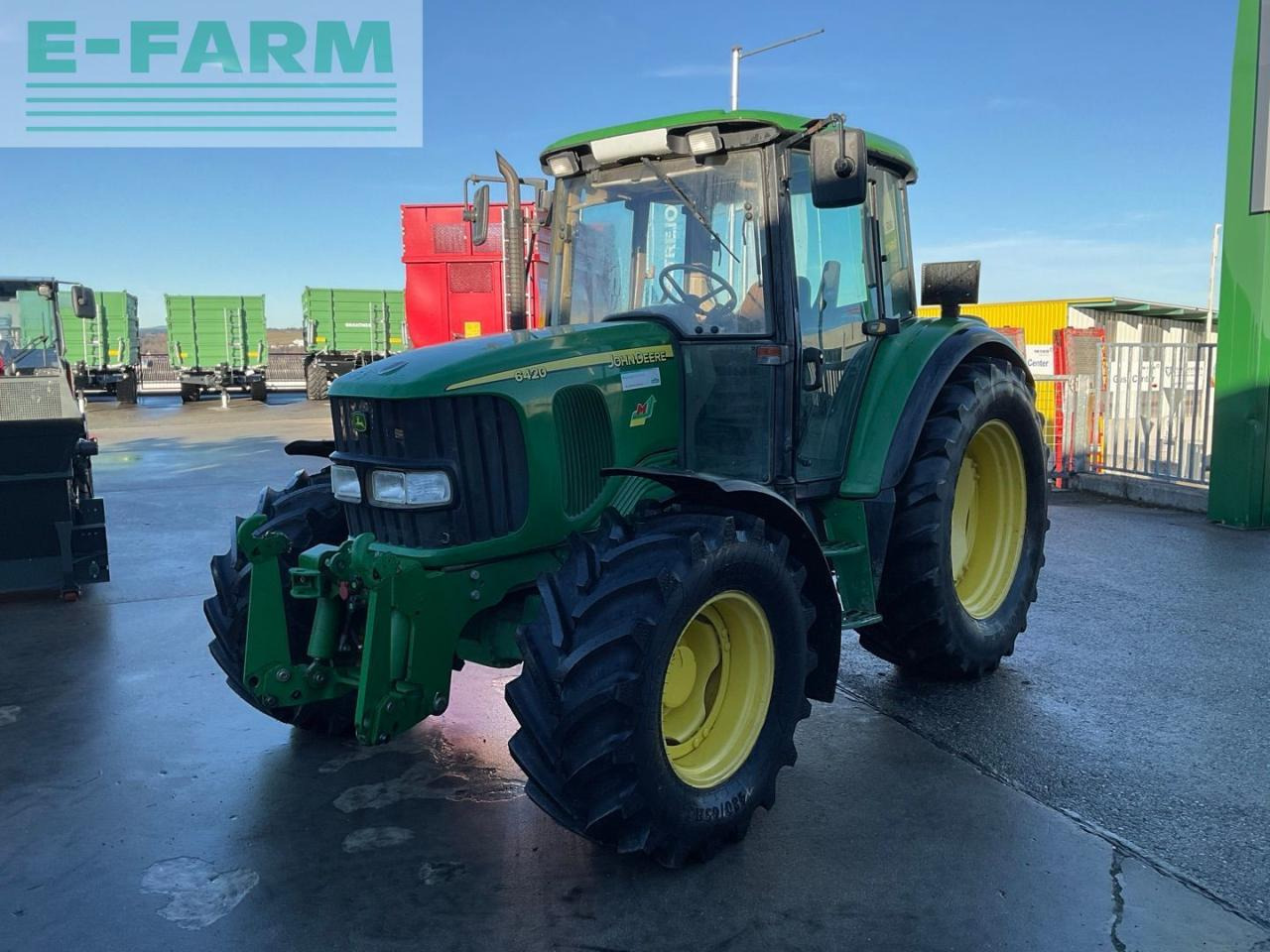 John Deere 6420 SE - Tracteur agricole: photos 1 John Deere 6420 SE - Tracteur agricole: photos 1