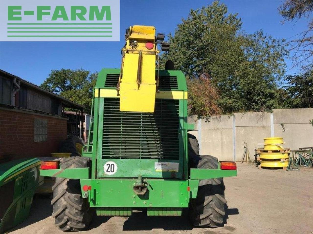 John Deere 6650 - Ensileuse: photos 3 John Deere 6650 - Ensileuse: photos 3