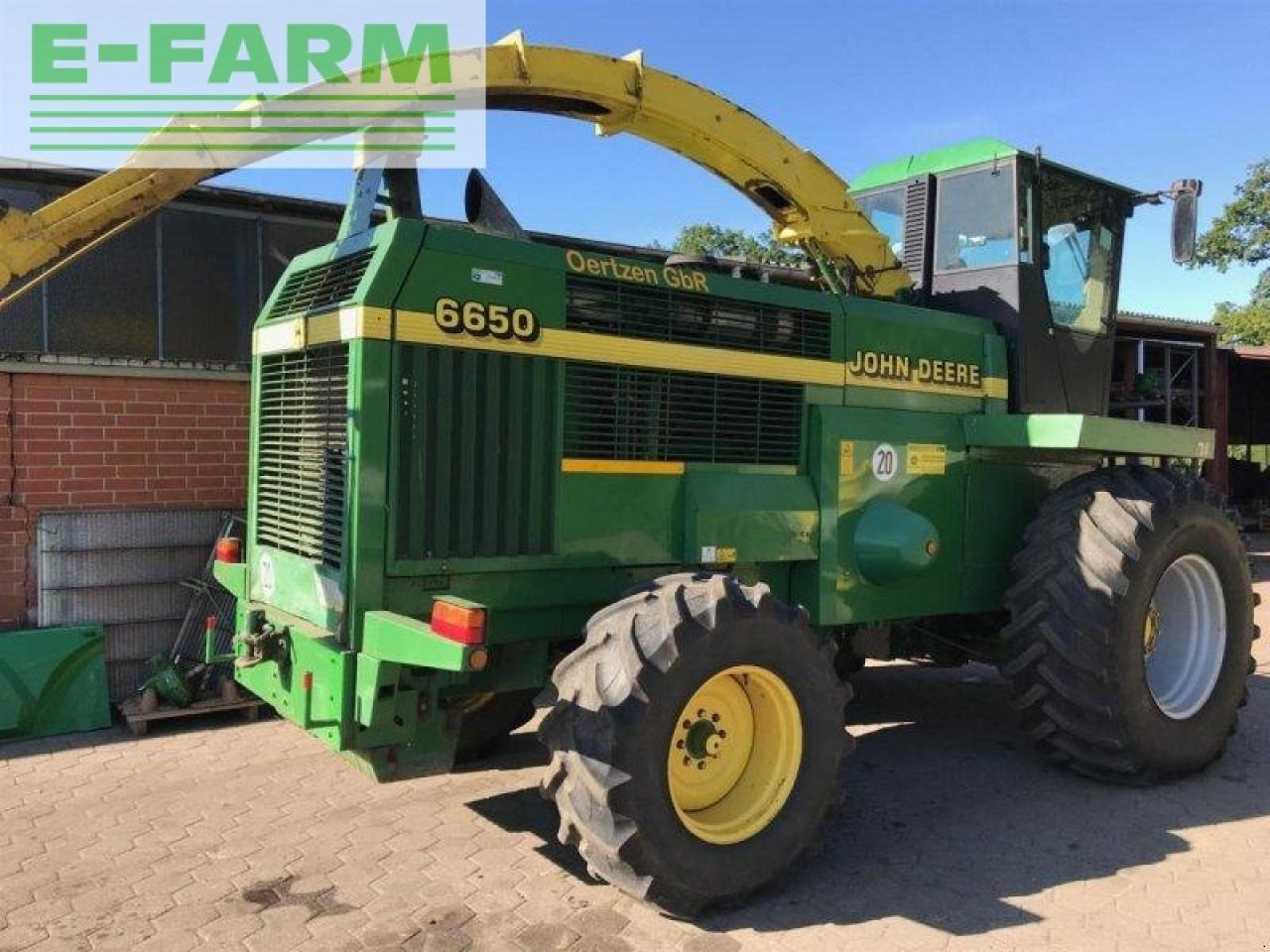 John Deere 6650 - Ensileuse: photos 2 John Deere 6650 - Ensileuse: photos 2