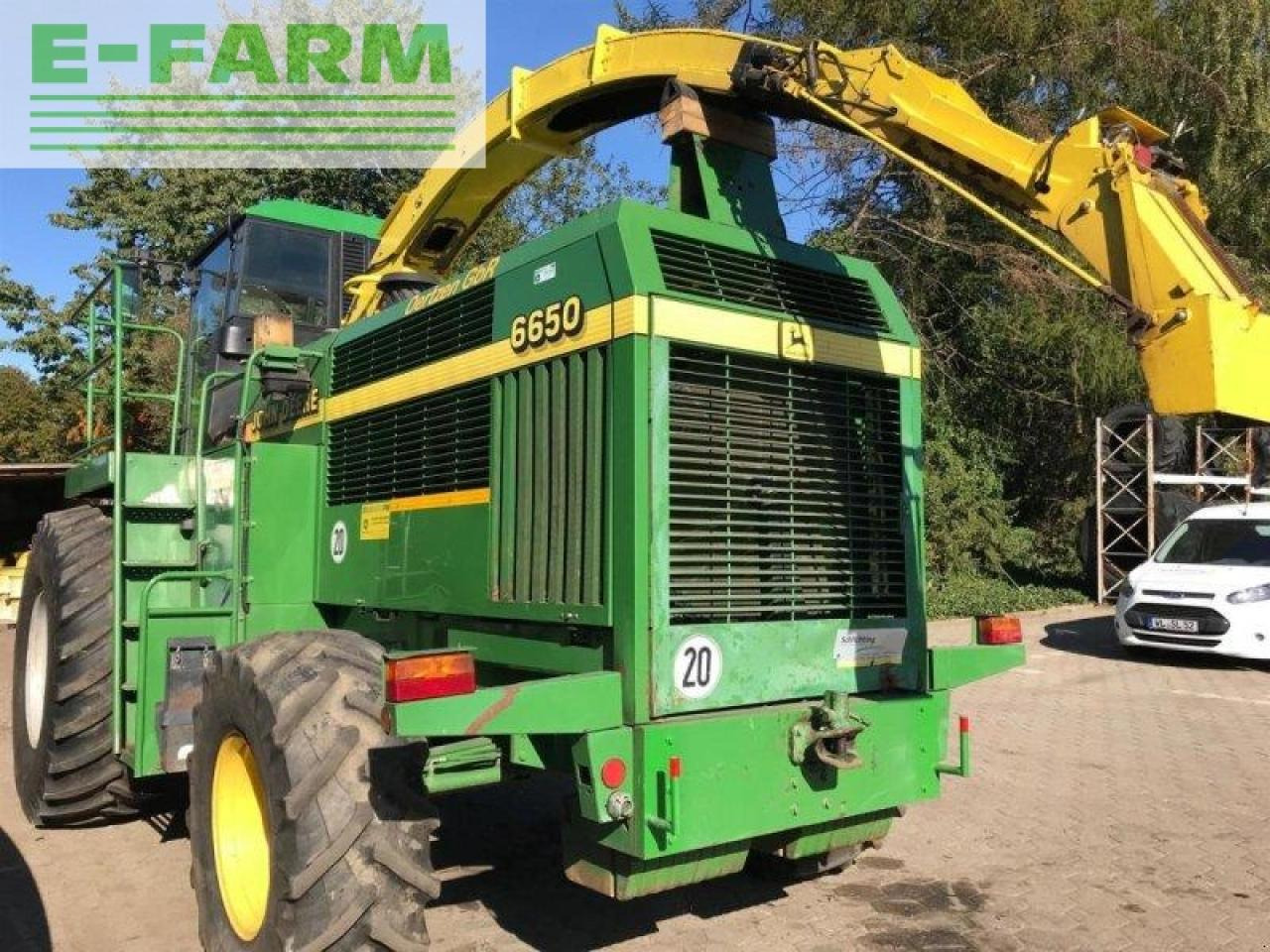 John Deere 6650 - Ensileuse: photos 4 John Deere 6650 - Ensileuse: photos 4