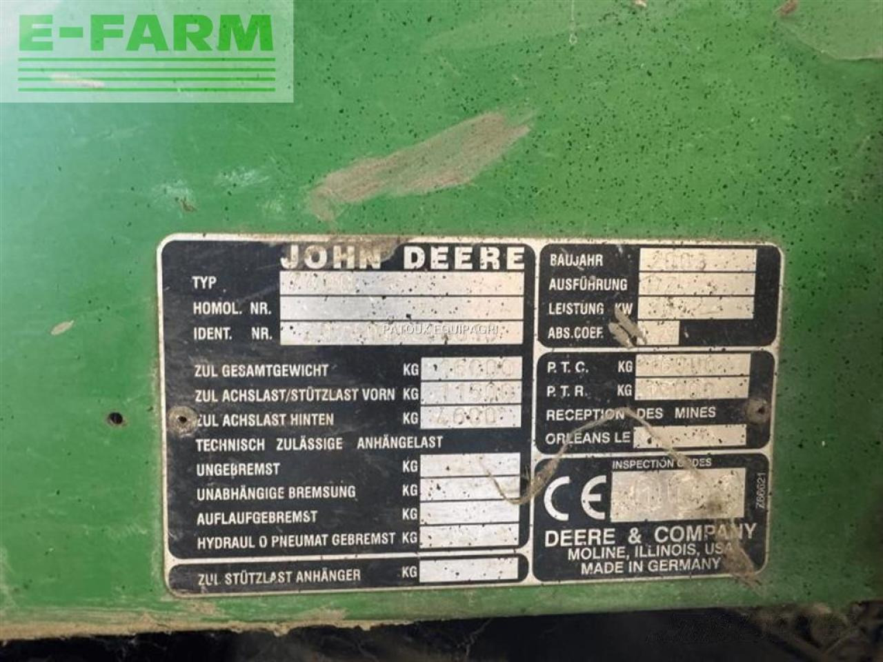 John Deere 7400 4rm - Ensileuse: photos 4 John Deere 7400 4rm - Ensileuse: photos 4