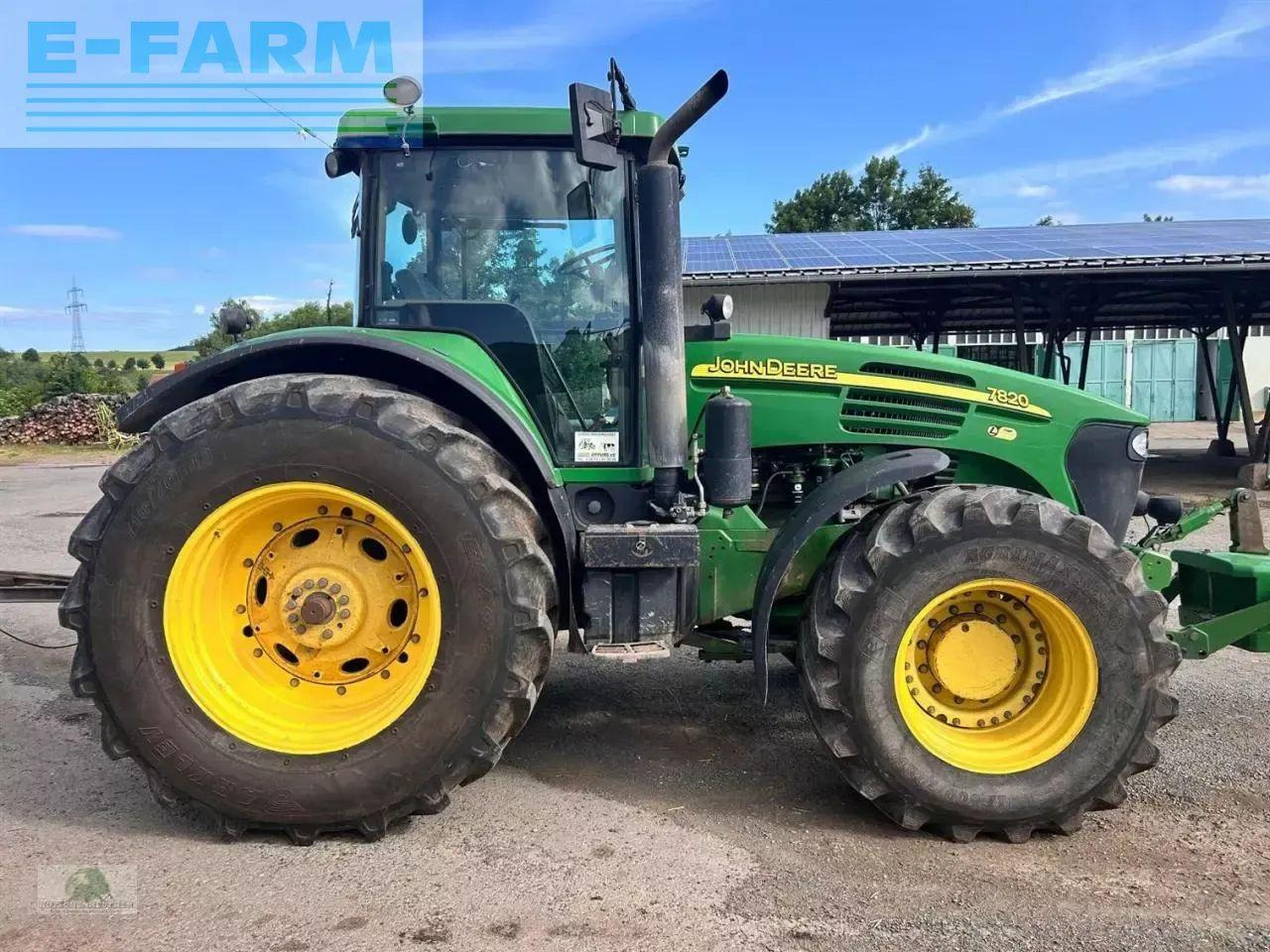 John Deere 7820 - Tracteur agricole: photos 3 John Deere 7820 - Tracteur agricole: photos 3