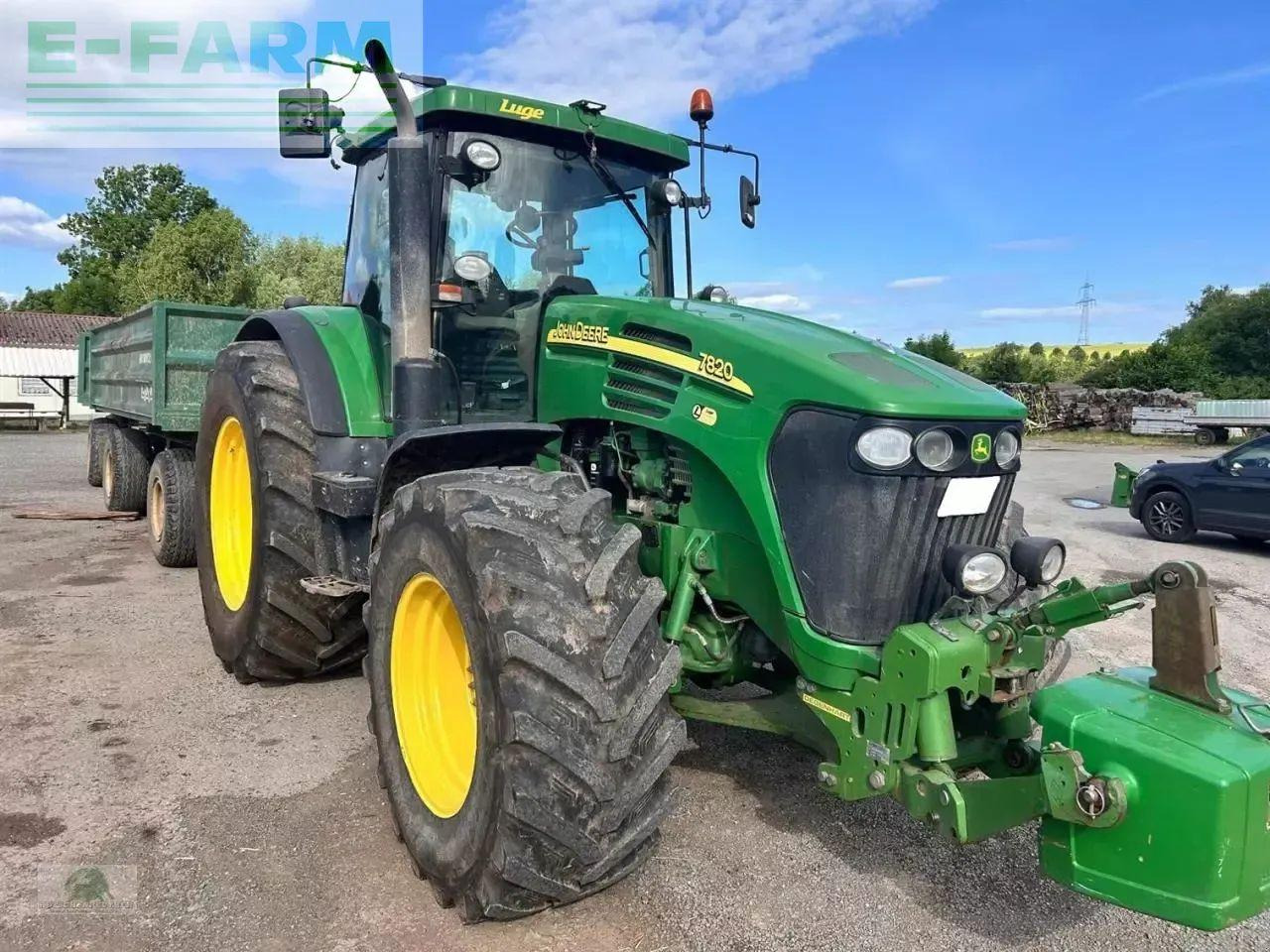 John Deere 7820 - Tracteur agricole: photos 2 John Deere 7820 - Tracteur agricole: photos 2
