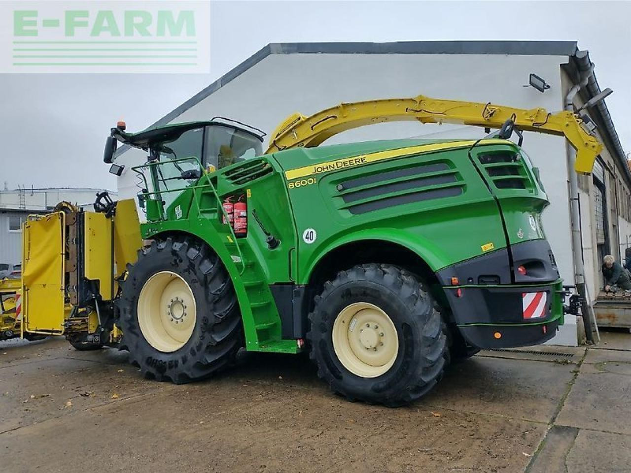John Deere 8600 - Ensileuse: photos 2 John Deere 8600 - Ensileuse: photos 2