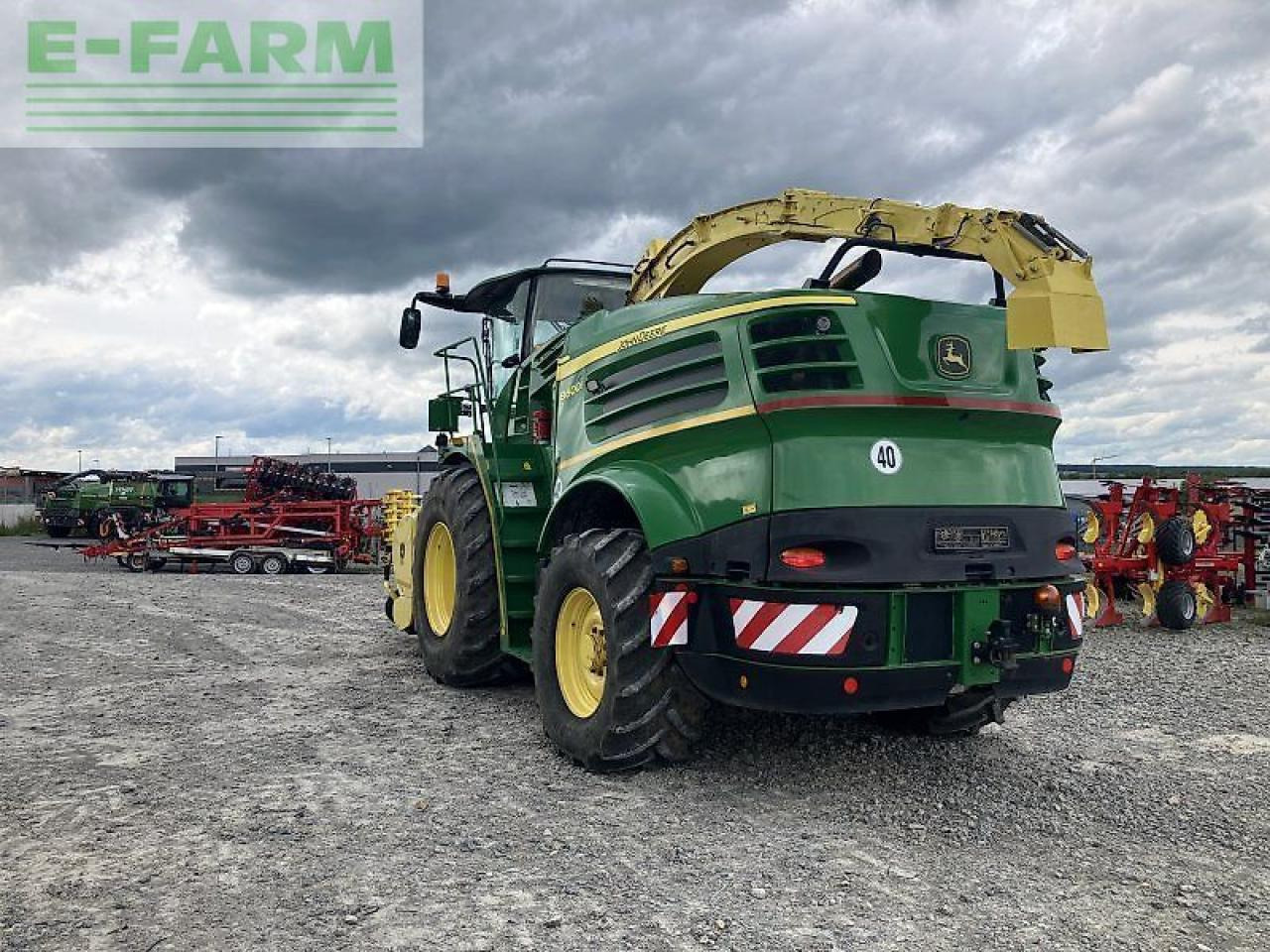 John Deere 8600i - Ensileuse: photos 3 John Deere 8600i - Ensileuse: photos 3