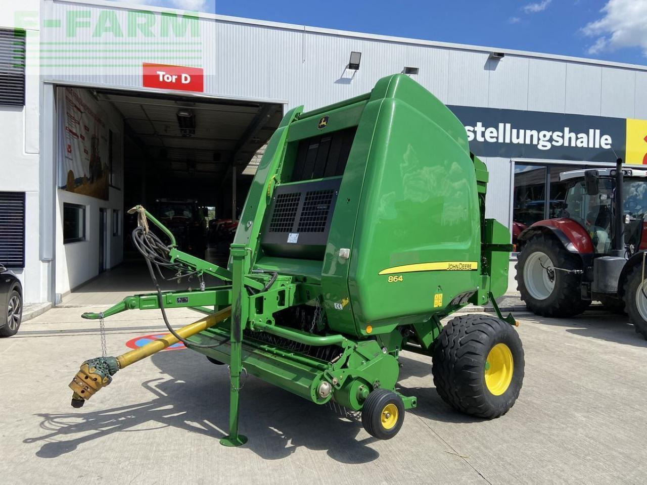 John Deere 864 - Presse à balles cubiques: photos 1 John Deere 864 - Presse à balles cubiques: photos 1