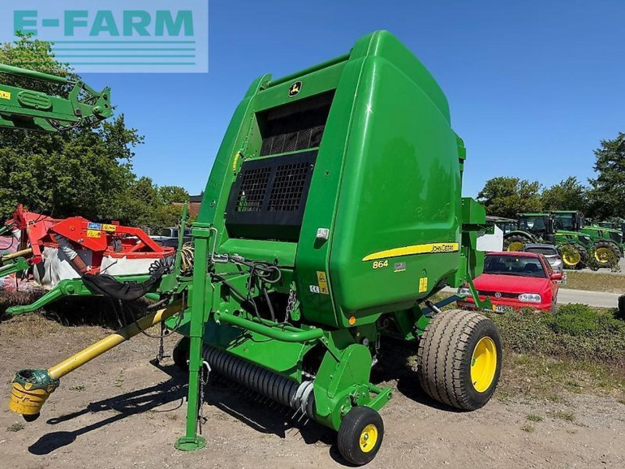 John Deere 864 - Presse à balles cubiques: photos 1 John Deere 864 - Presse à balles cubiques: photos 1