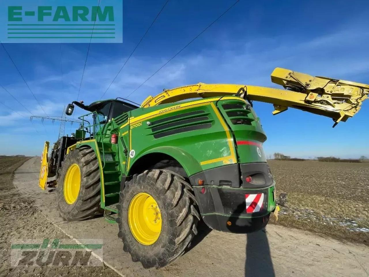 John Deere 8700i - Ensileuse: photos 5 John Deere 8700i - Ensileuse: photos 5