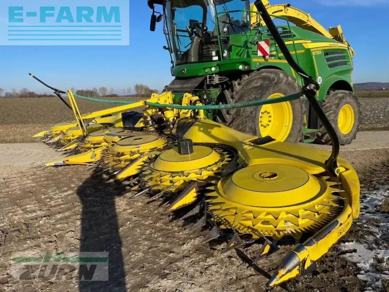 Ensileuse John Deere 8700i: photos 25 Ensileuse John Deere 8700i: photos 25