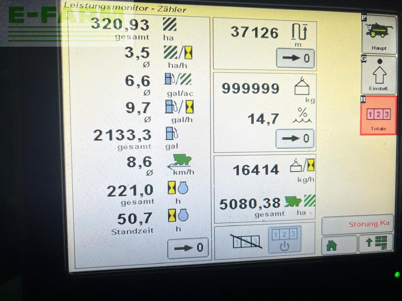 Moissonneuse-batteuse John Deere T670: photos 15