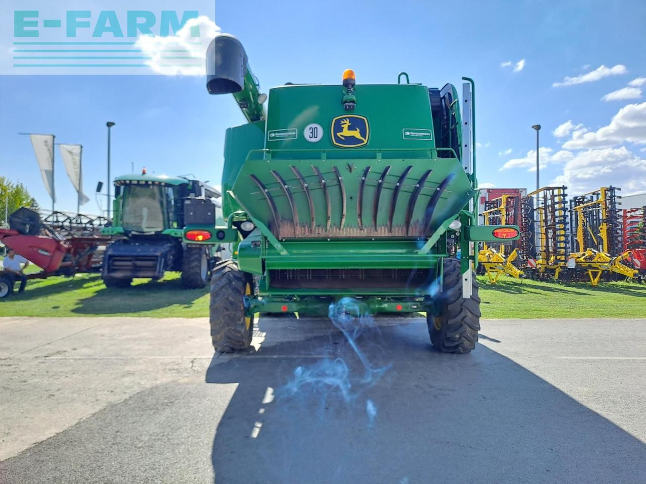 John Deere W650 - Moissonneuse-batteuse: photos 5 John Deere W650 - Moissonneuse-batteuse: photos 5