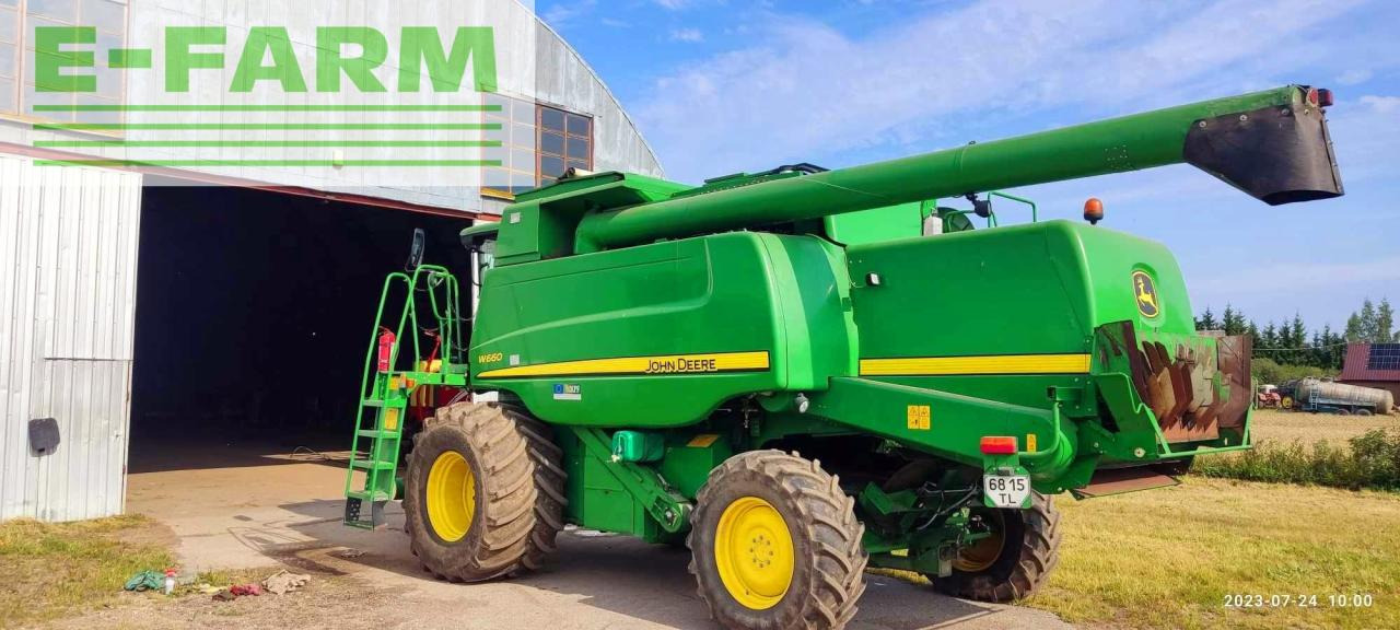 John Deere W660 - Moissonneuse-batteuse: photos 1 John Deere W660 - Moissonneuse-batteuse: photos 1
