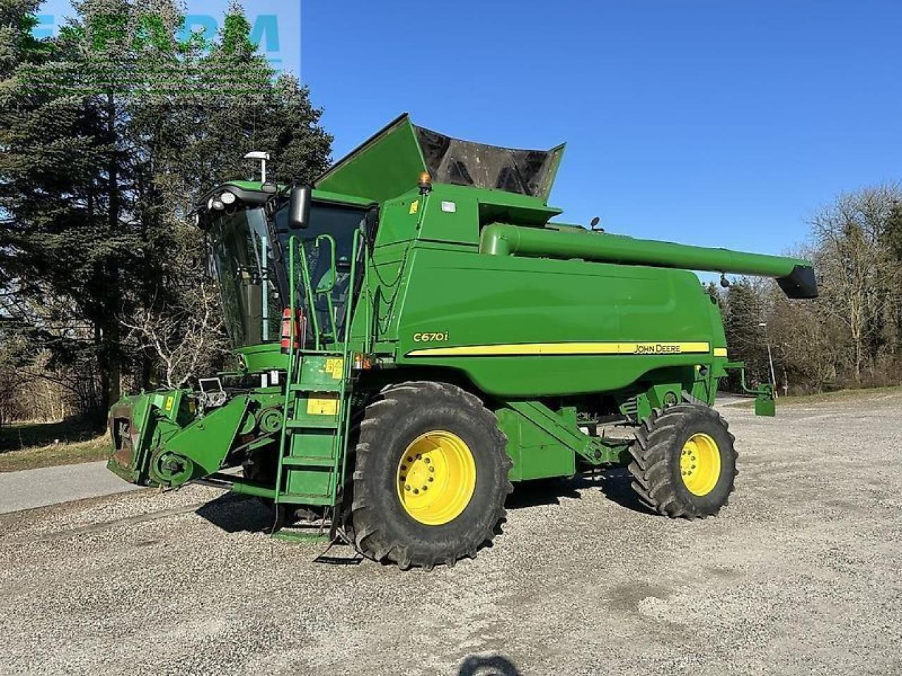 John Deere c670 - Moissonneuse-batteuse: photos 1 John Deere c670 - Moissonneuse-batteuse: photos 1