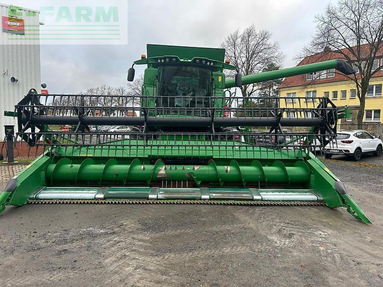 John Deere t560 + 722 premium flow - Moissonneuse-batteuse: photos 2 John Deere t560 + 722 premium flow - Moissonneuse-batteuse: photos 2