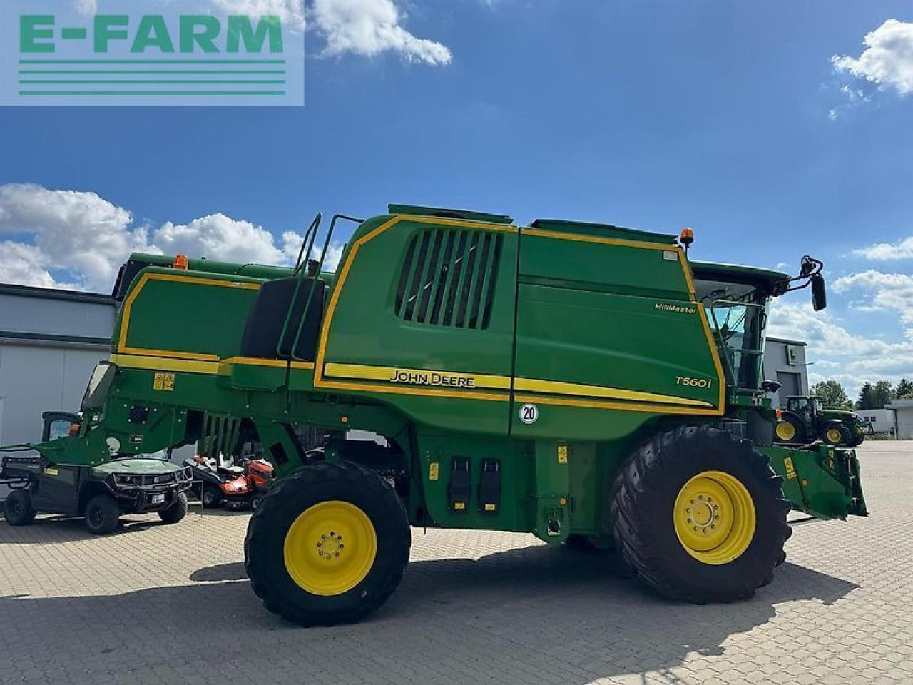 John Deere t560 hm - Moissonneuse-batteuse: photos 5 John Deere t560 hm - Moissonneuse-batteuse: photos 5