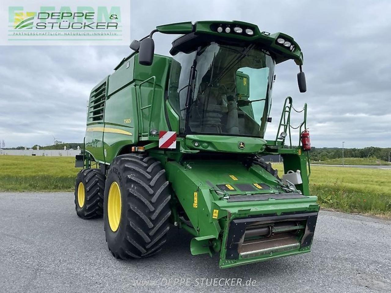 John Deere t560 mit 722pf - Moissonneuse-batteuse: photos 5 John Deere t560 mit 722pf - Moissonneuse-batteuse: photos 5