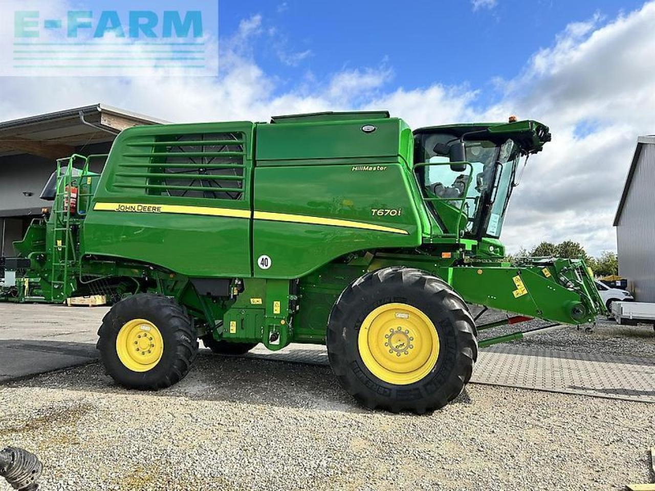 John Deere t670 hm - Moissonneuse-batteuse: photos 3 John Deere t670 hm - Moissonneuse-batteuse: photos 3