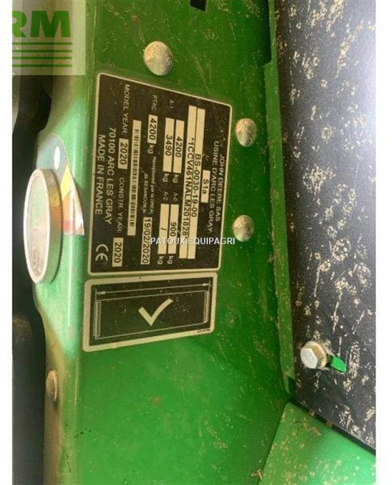 John Deere v461m - Presse à balles cubiques: photos 3 John Deere v461m - Presse à balles cubiques: photos 3