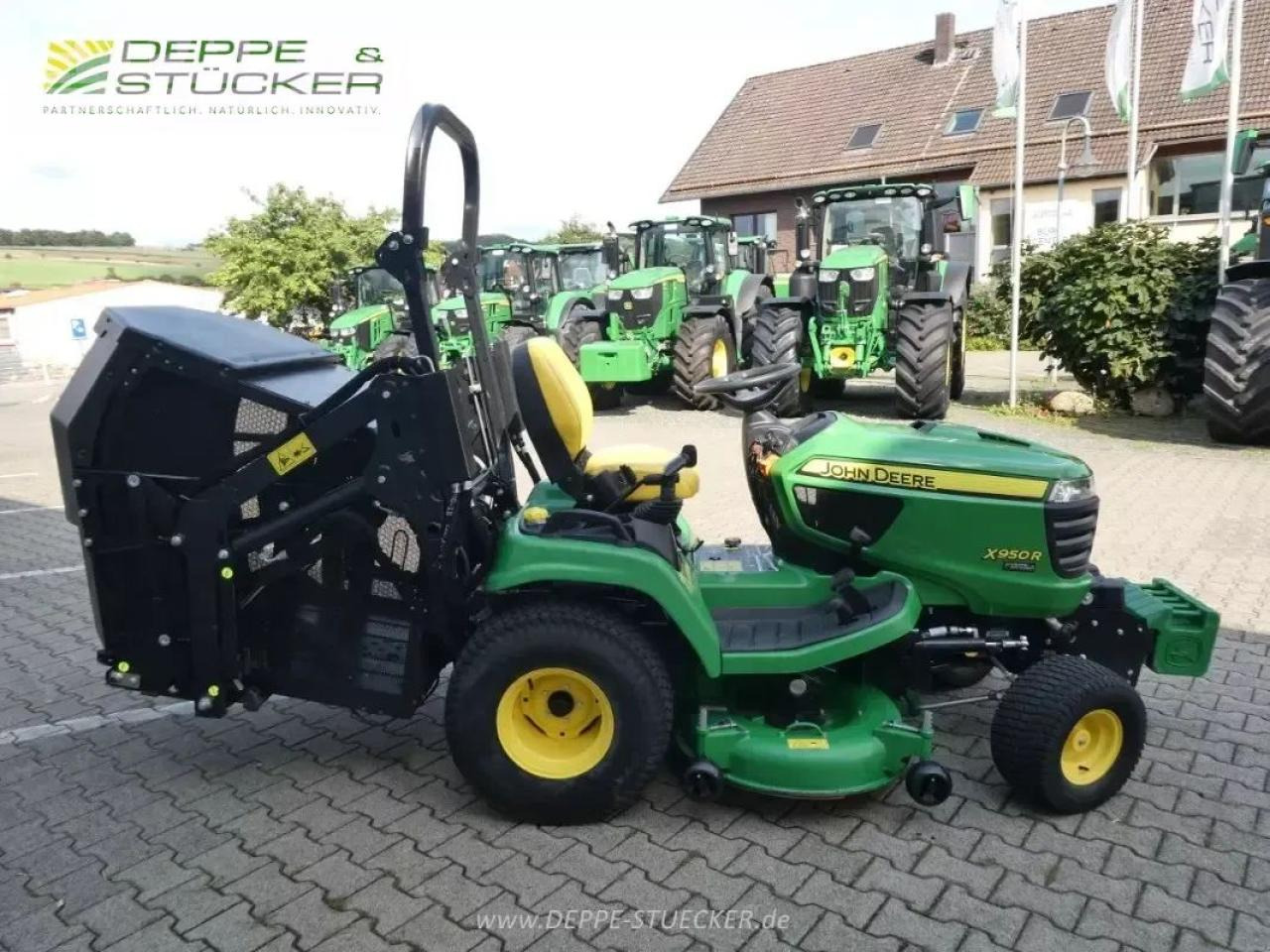 Tracteur agricole John Deere x950r hochentleerung: photos 8 Tracteur agricole John Deere x950r hochentleerung: photos 8