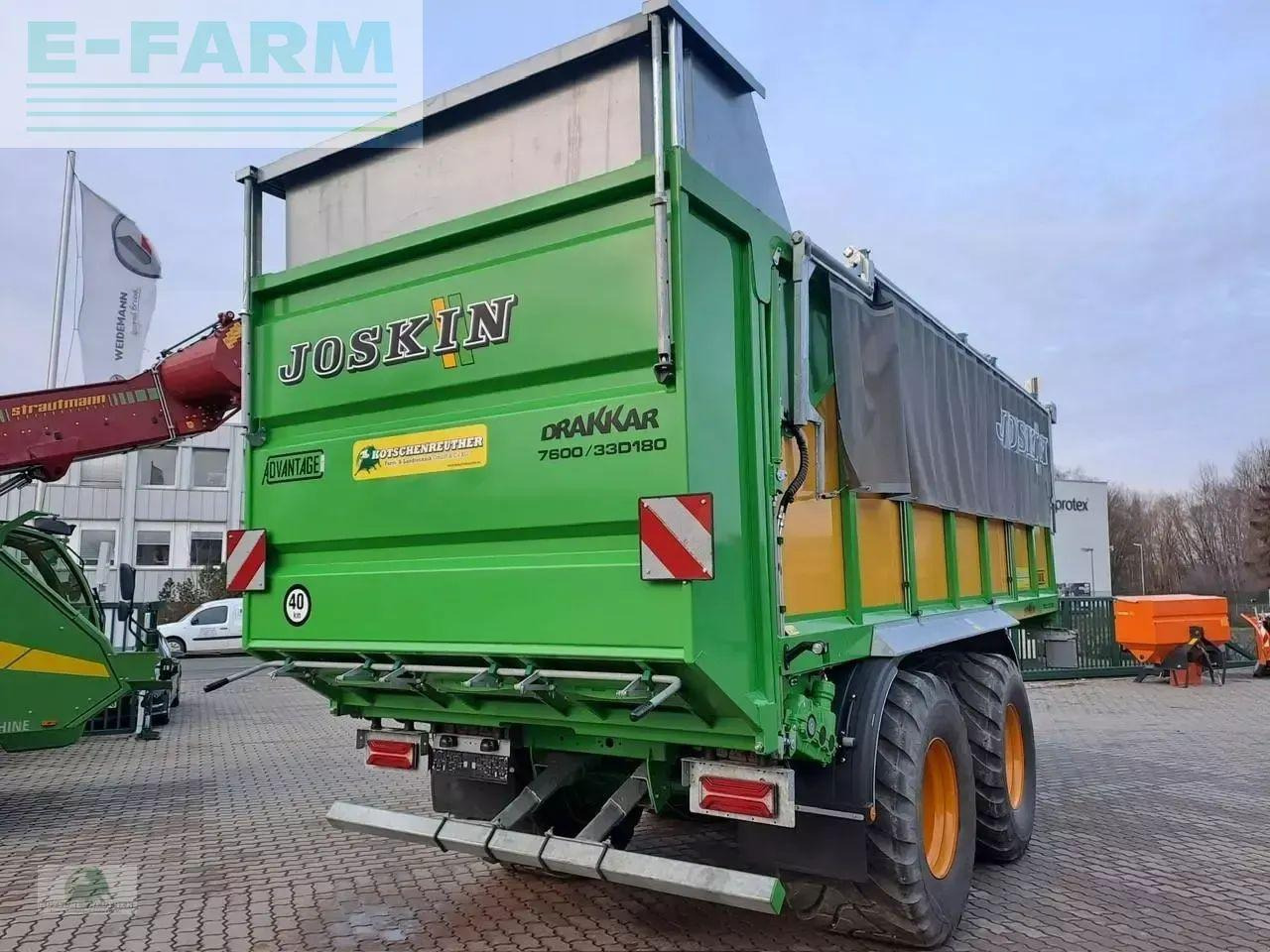 Joskin drakkar 7600/33d180 - Benne agricole: photos 4 Joskin drakkar 7600/33d180 - Benne agricole: photos 4