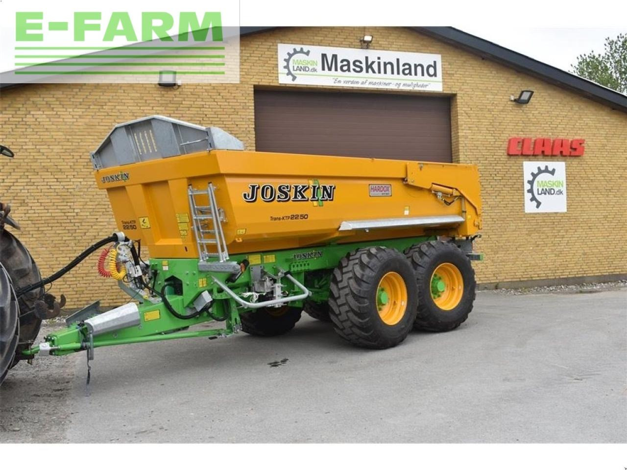 Joskin trans - ktp 22/50 fuldsvejset hardox - Tracteur agricole: photos 1 Joskin trans - ktp 22/50 fuldsvejset hardox - Tracteur agricole: photos 1