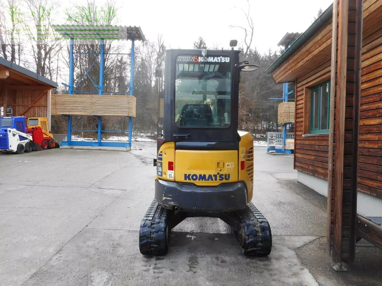 Komatsu pc 26mr-3 ( 2.710kg ) mit powertilt - Mini pelle: photos 3 Komatsu pc 26mr-3 ( 2.710kg ) mit powertilt - Mini pelle: photos 3