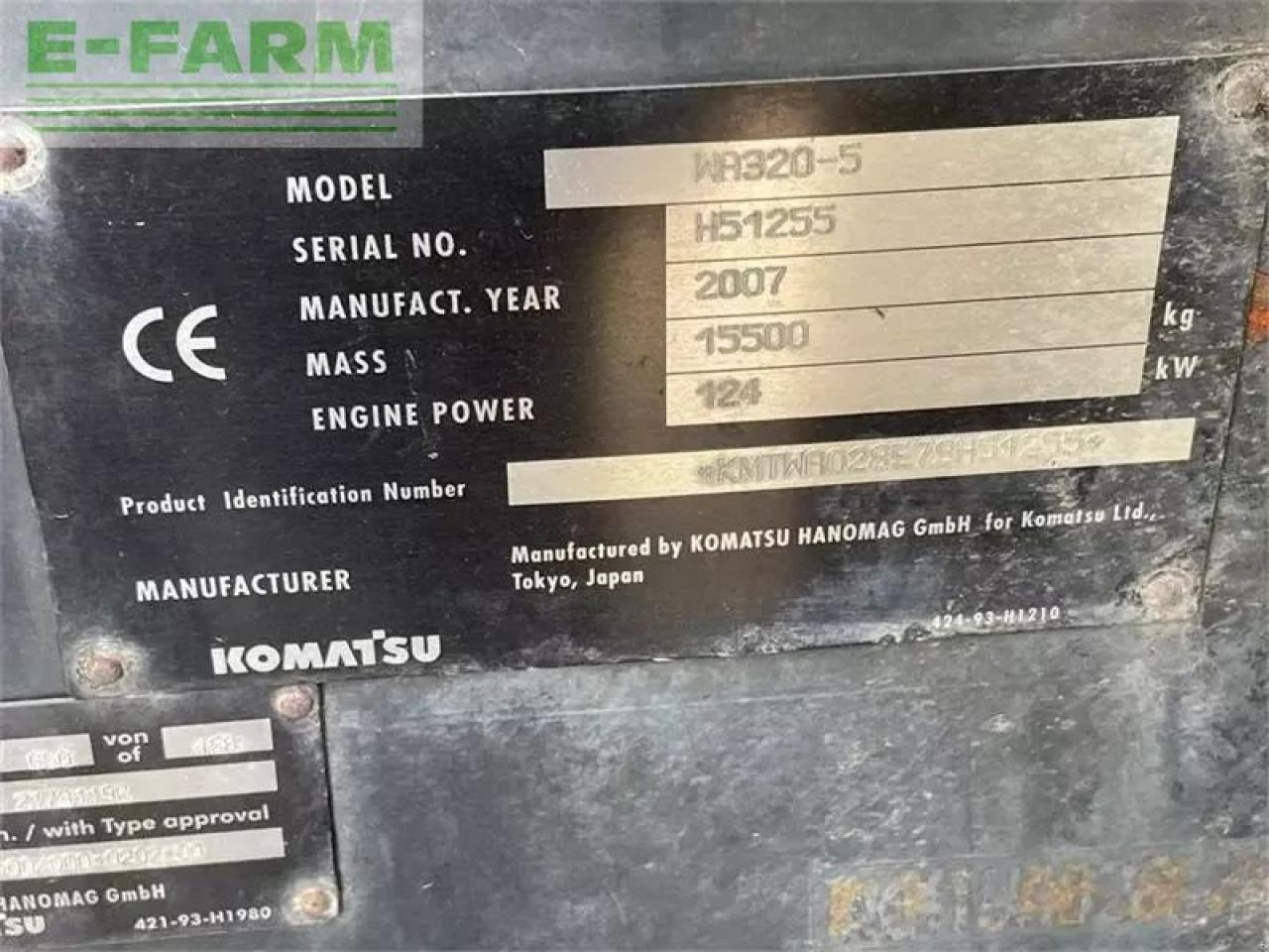 Komatsu wa320-5 - Mini pelle: photos 5 Komatsu wa320-5 - Mini pelle: photos 5