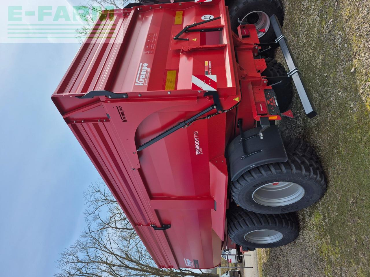 Krampe BIG BODY 750 - Benne agricole: photos 3 Krampe BIG BODY 750 - Benne agricole: photos 3