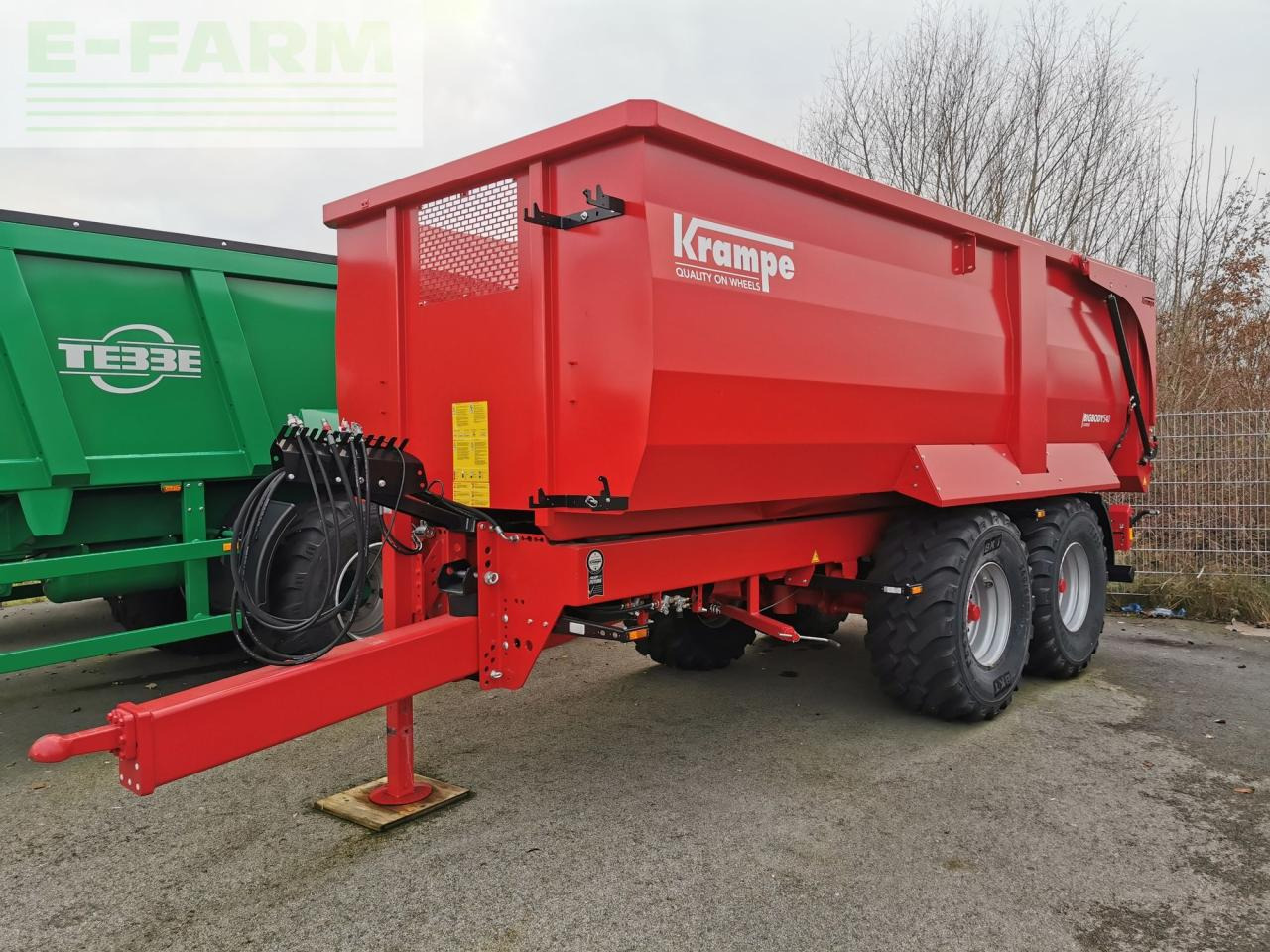 Krampe Big Body 540 - Benne agricole: photos 1 Krampe Big Body 540 - Benne agricole: photos 1