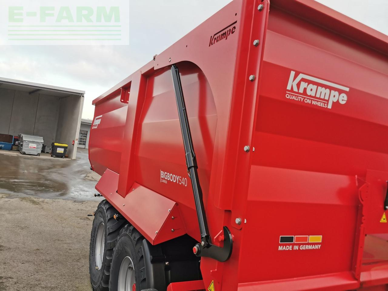 Krampe Big Body 540 - Benne agricole: photos 4 Krampe Big Body 540 - Benne agricole: photos 4