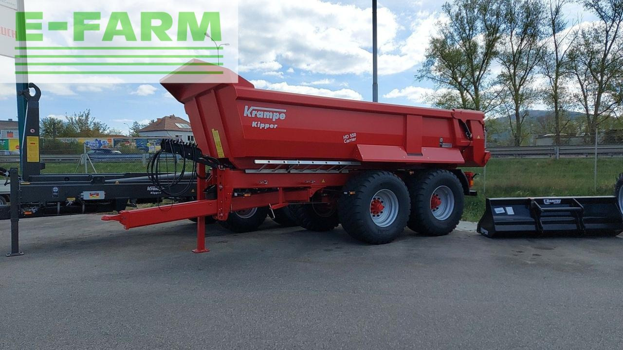 Krampe HD 550 Carrier - Benne agricole: photos 1 Krampe HD 550 Carrier - Benne agricole: photos 1