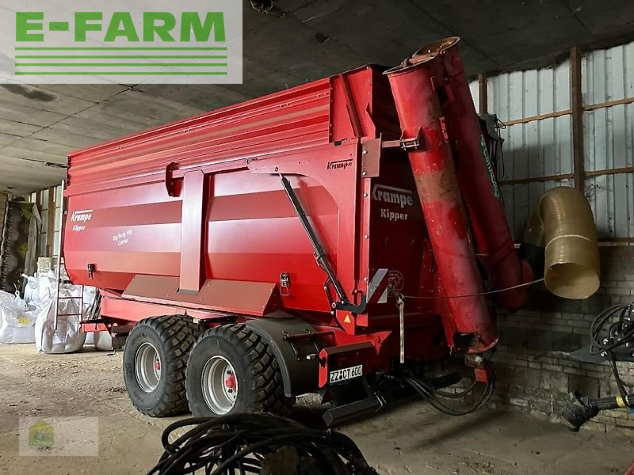 Krampe big body bb 600 + canagro schnecke df1315 - Benne agricole: photos 2 Krampe big body bb 600 + canagro schnecke df1315 - Benne agricole: photos 2